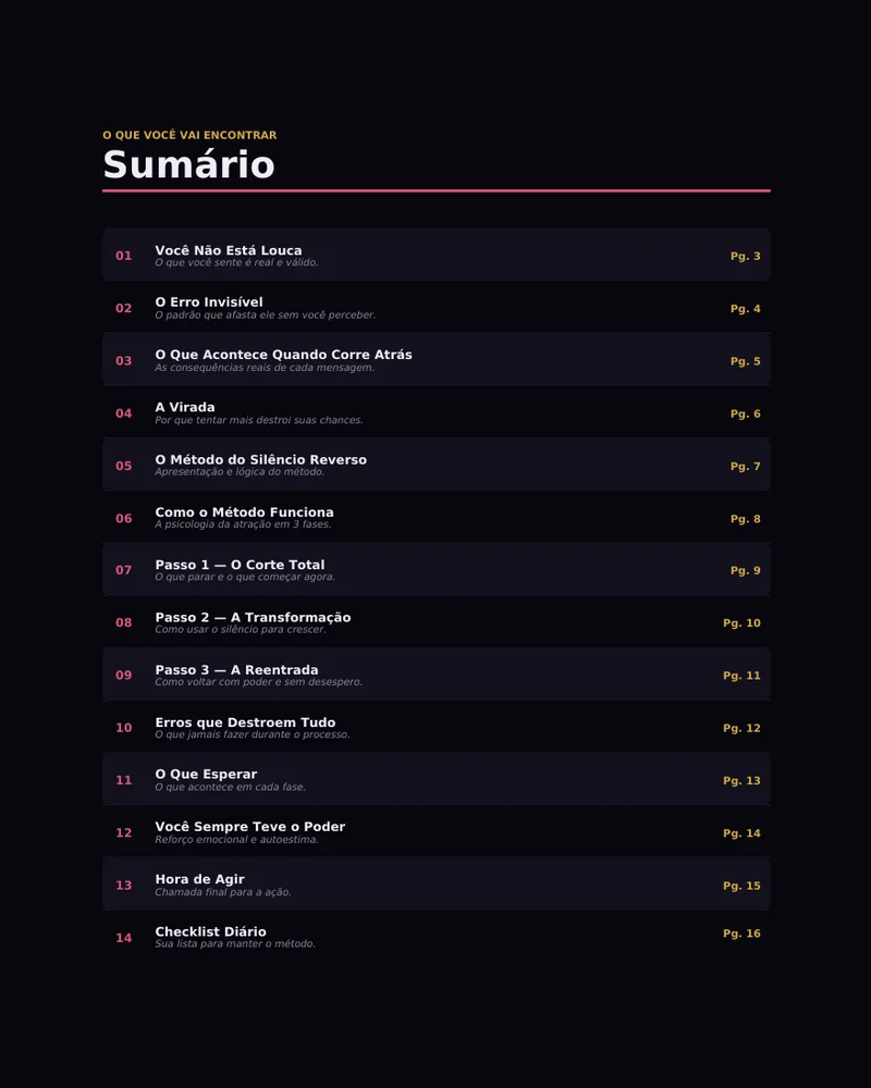 Sumário do guia MSR
